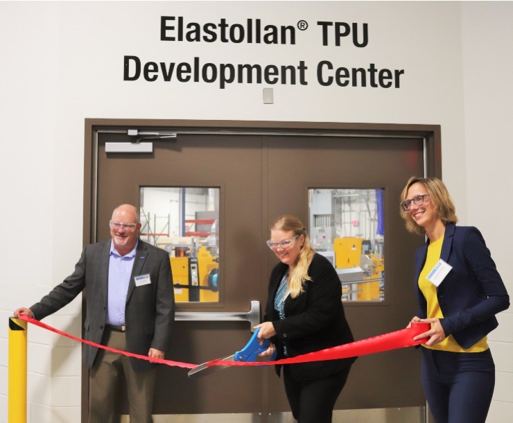 Elastollan Development Center Opening